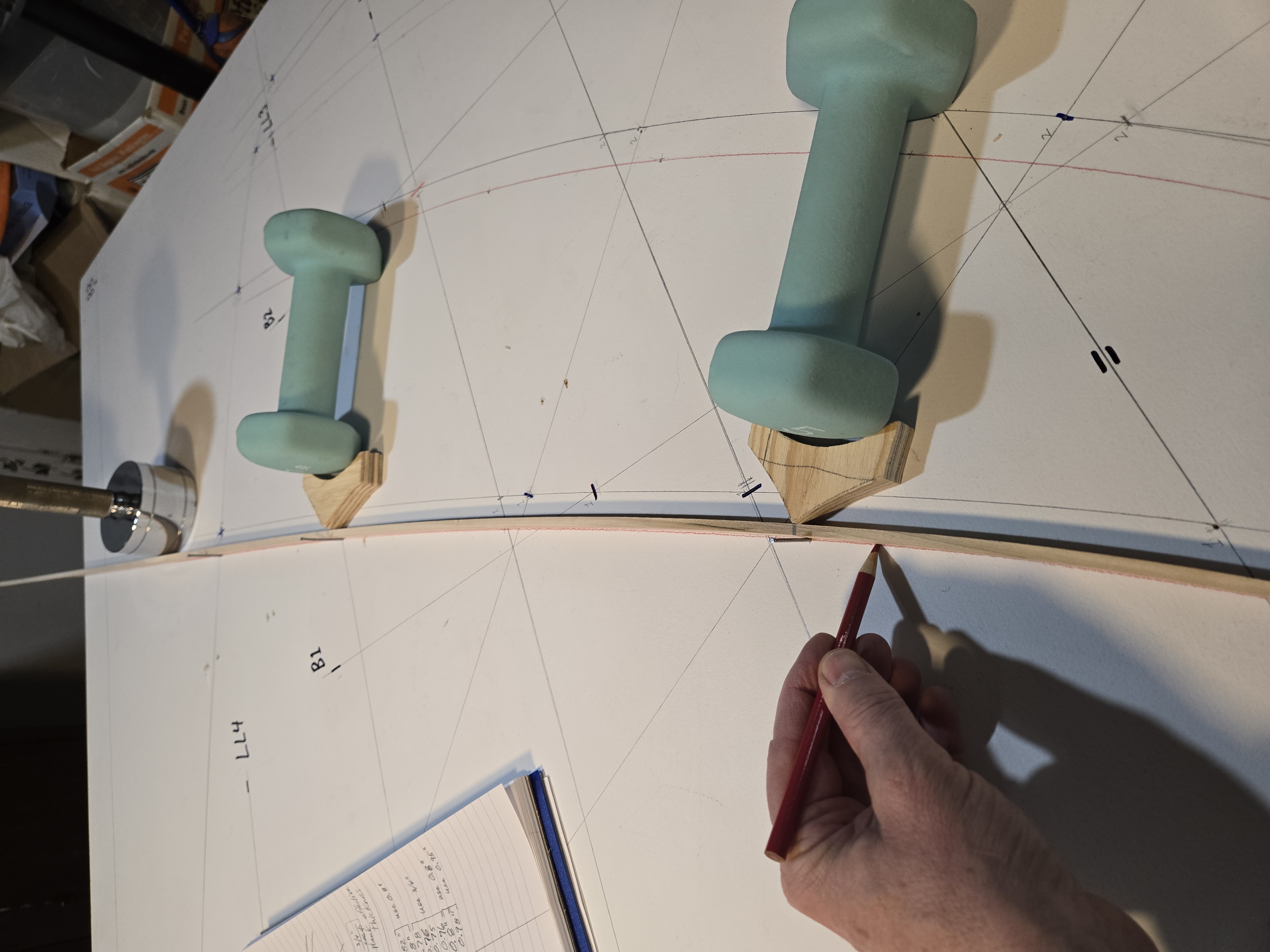 Using a batten for lofting